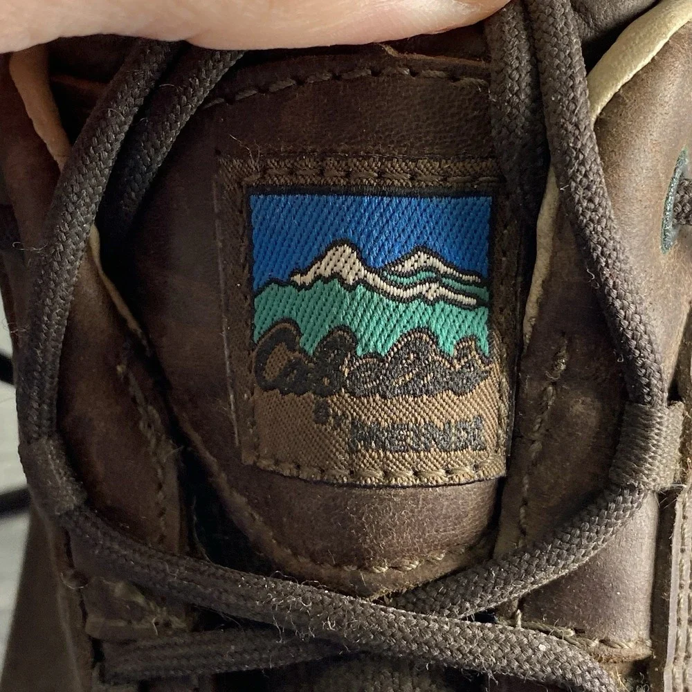 Cabelas by Meindl Pflege II Shoes Mens 14 EE Brown Gore-Tex Waterproof Leather